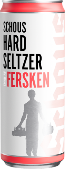 Picture of SCHOUS HARD SELTZER FERSKEN 0.33L