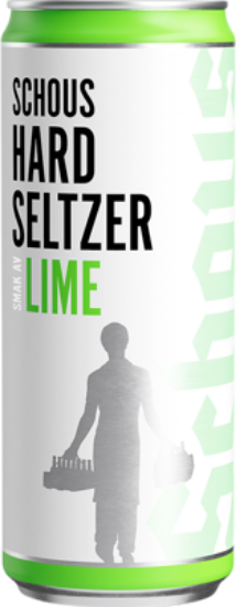 Picture of SCHOUS HARD SELTZER LIME 0.33L